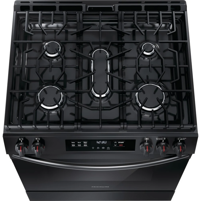 Frigidaire 30" Freestanding/Slide-In Gas Range FCFG3062AB