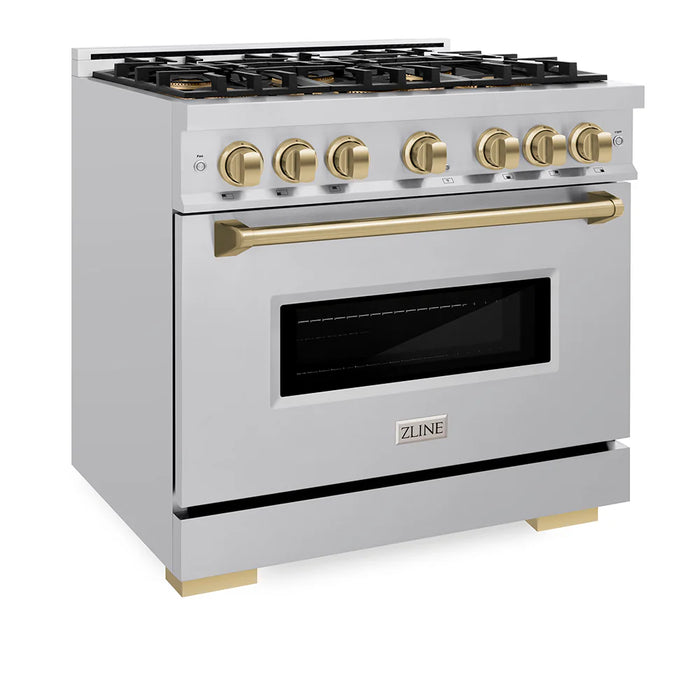 ZLINE Classic 36" Gas Range PCGRZ-36-CB