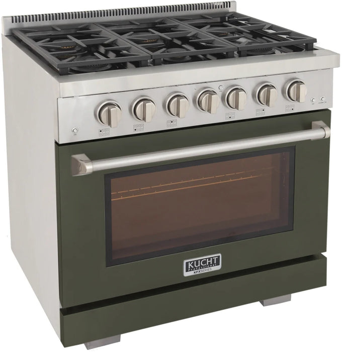 Kucht 36" Freestanding Professional Gas Range KFX3600X-G