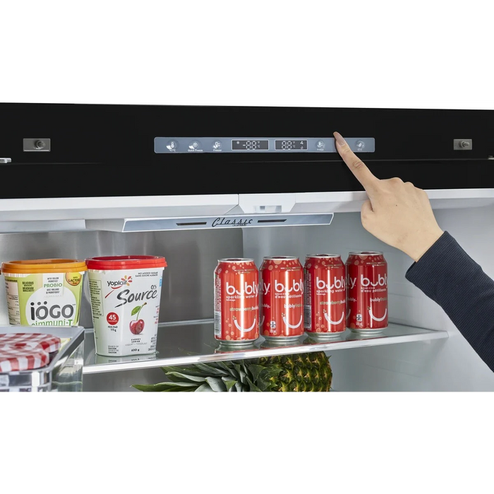 UNIQUE 36" Freestanding Counter-Depth French Door Refrigerator, UGP-595L B AC
