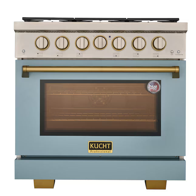 KUCHT 36" Natural Gas Range, KFX3600X-60AG