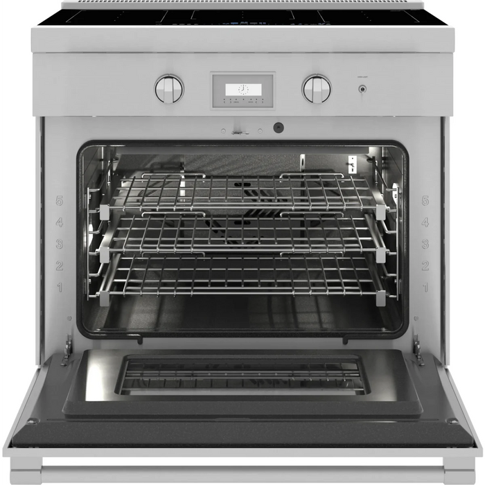 THERMADOR 36" Freestanding Induction Smart Range, PRI36LBHU