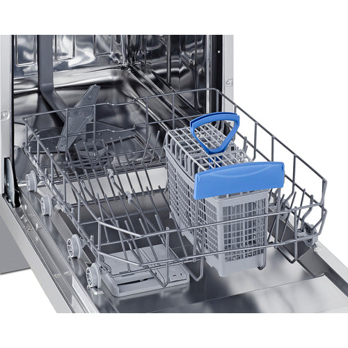 Summit 18" Wide Built-In Dishwasher DW185SSADA