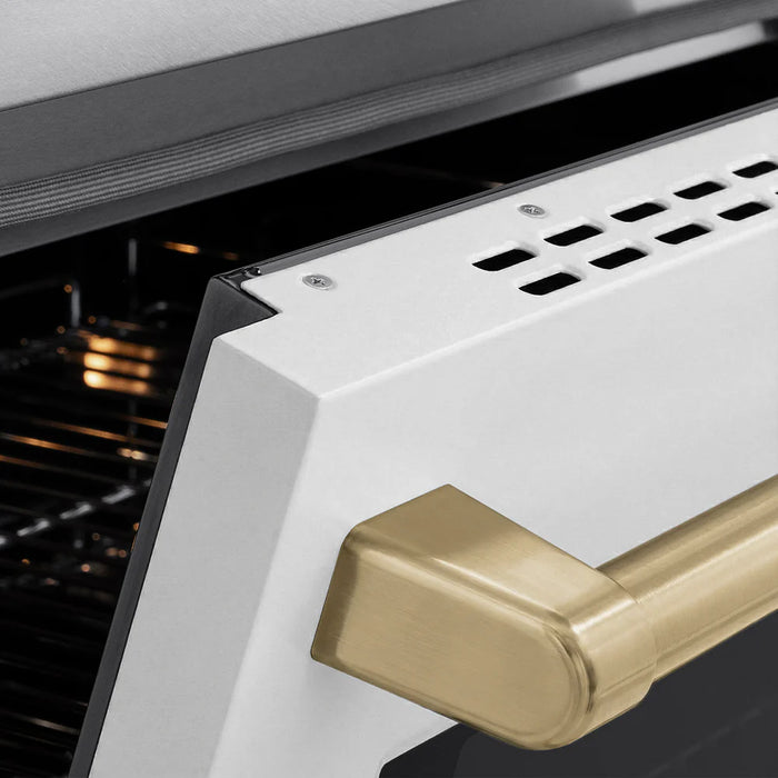 ZLINE Paramount Induction Range, Cooktop, Electric Convection Oven SINRZ-WM