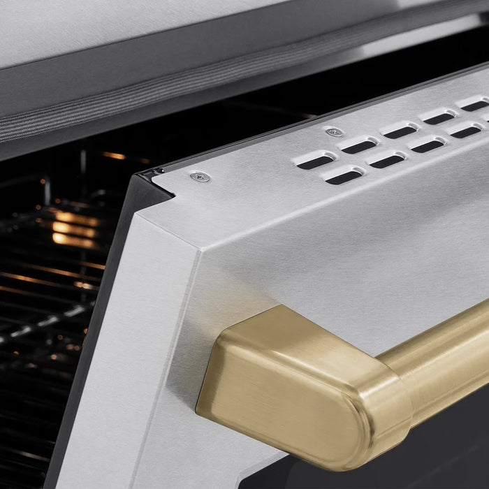 ZLINE 24" Paramount Induction Range, Cooktop, Electric Convection Oven, SINRZ-24