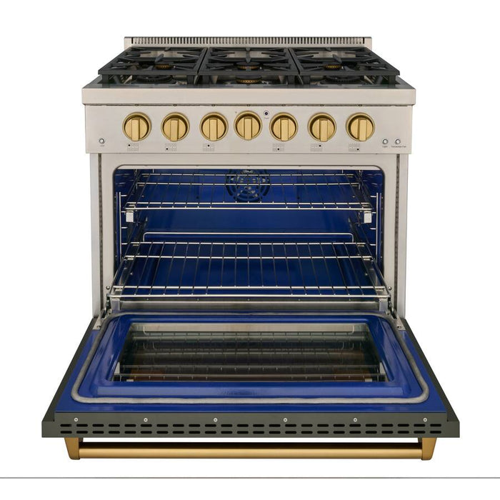 KUCHT 36" Natural Gas Range, KFX3600X-7AAG