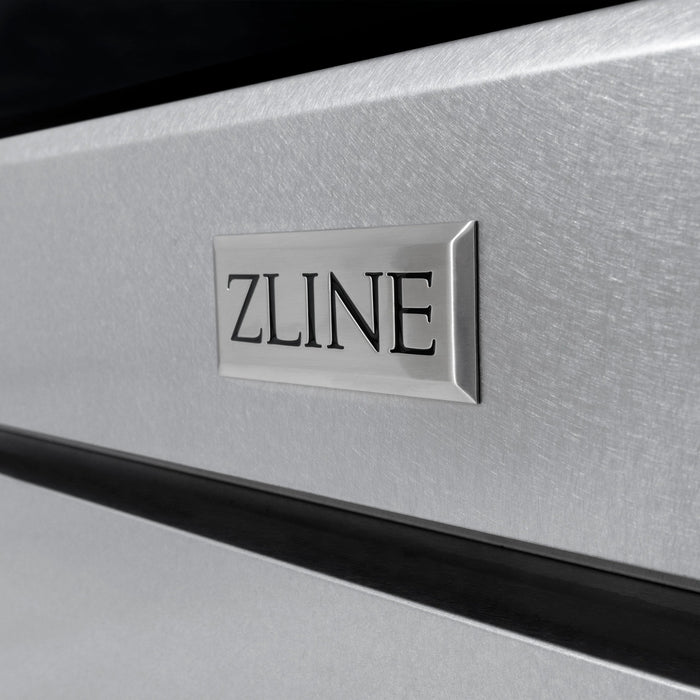 ZLINE 48"Paramount Dual Fuel Range DuraSnow® Stainless Steel SDRS-48