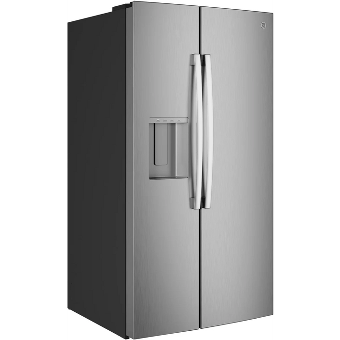 GE 36" Freestanding Side-By-Side Refrigerator, GSS28NYYFS