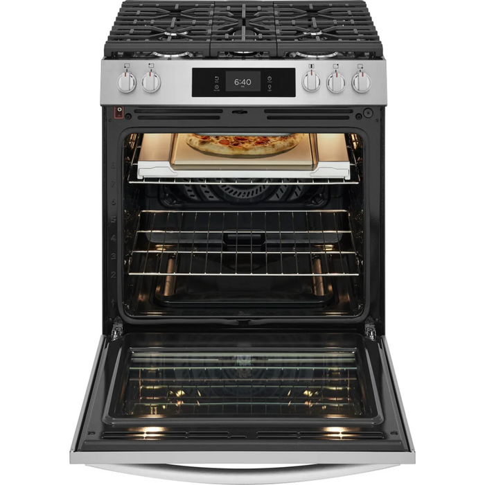 Frigidaire 30" Slide-In Gas Range GCFG3070BF