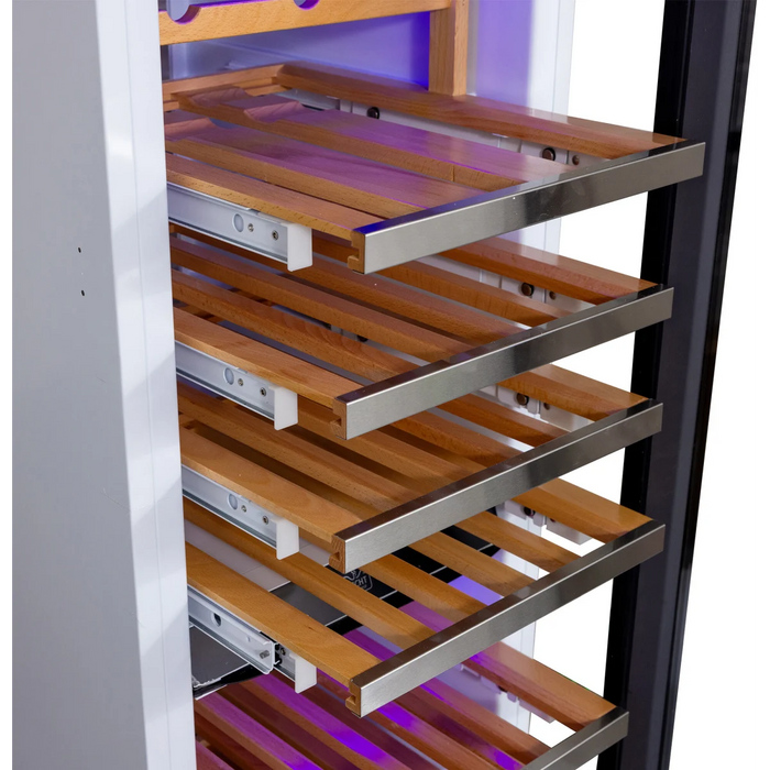 Kucht 24" Built-In Panel Ready Three-Zone Wine Cooler K240W