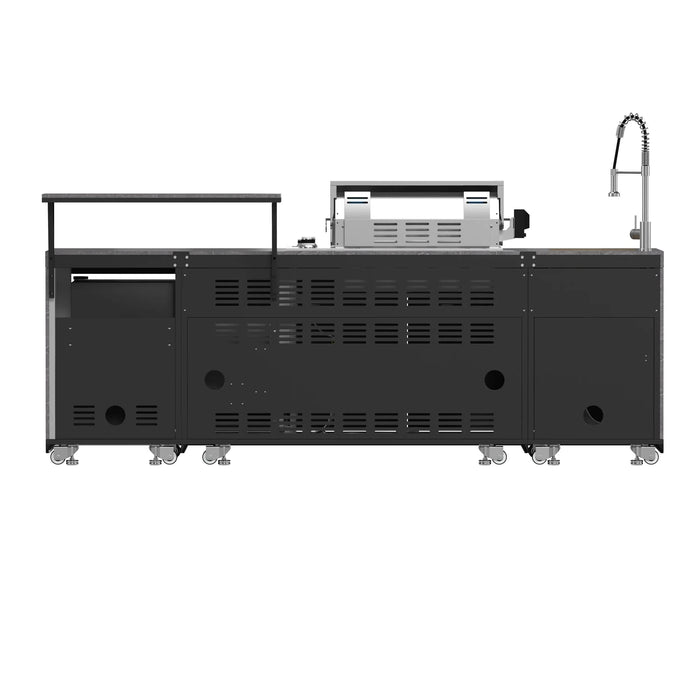 Forno Rimini Outdoor Kitchen FODKT2544BLK