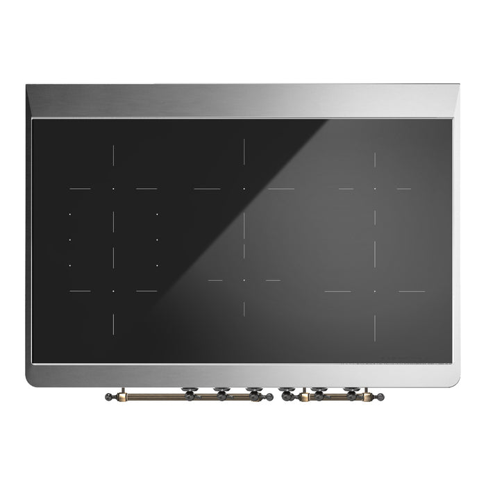 ILVE 40"Majestic III Induction Range, UMDIB40NR3 — UMDIB40NR3AWB