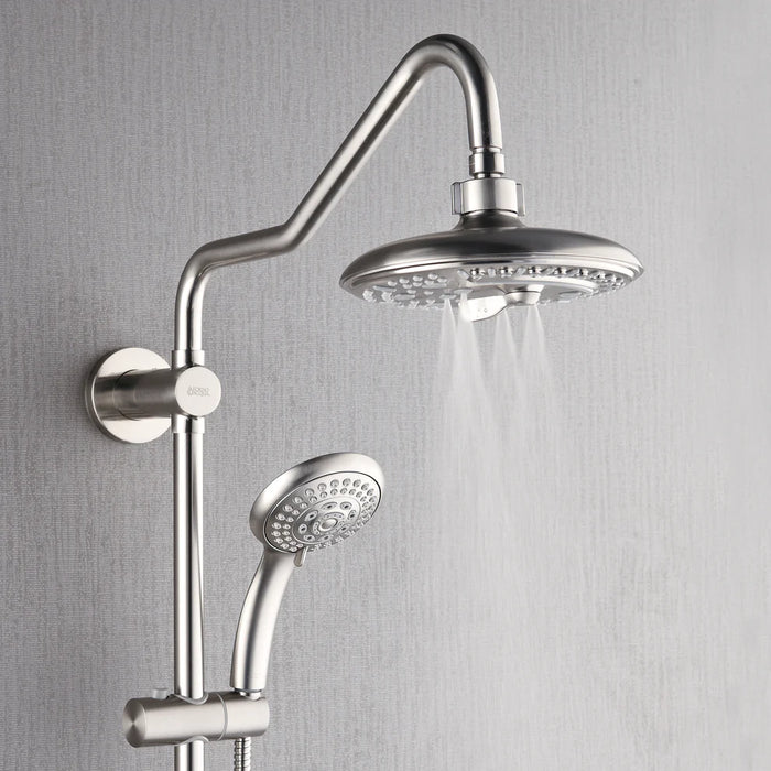Forno Acqua AcquaSPA Retrofit Shower, Overhead Rainfall, Shower Head SC32BN-C8