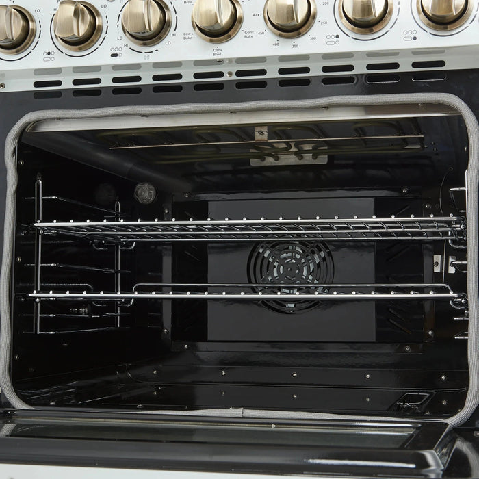 FORNO Paolo 30" Electric Range FFSEL6011-30WHT