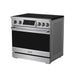 THOR Kitchen 36" 6 Professional Smooth Glass Top Induction Range - Close-Up View