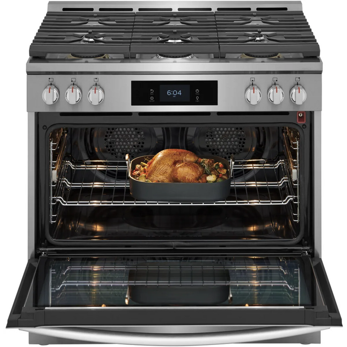 Frigidaire 36" Freestanding Dual Fuel Range GCFD3661AF