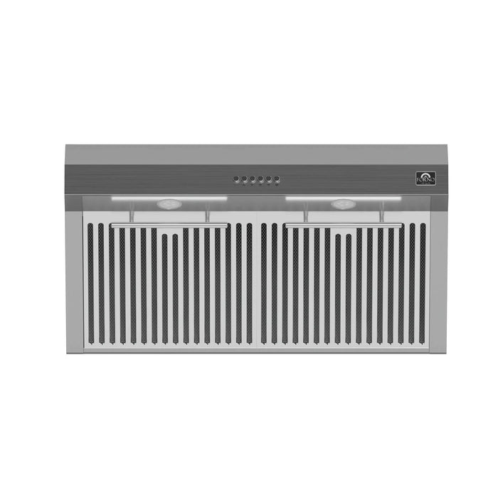 FORNO Espresso Bari 30" 400 CFM Under Cabinet Range Hood FRHUC5255-30