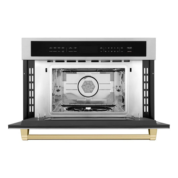 ZLINE 30” Convection Microwave, Stainless Steel, Bronze MWOZ-30-CB