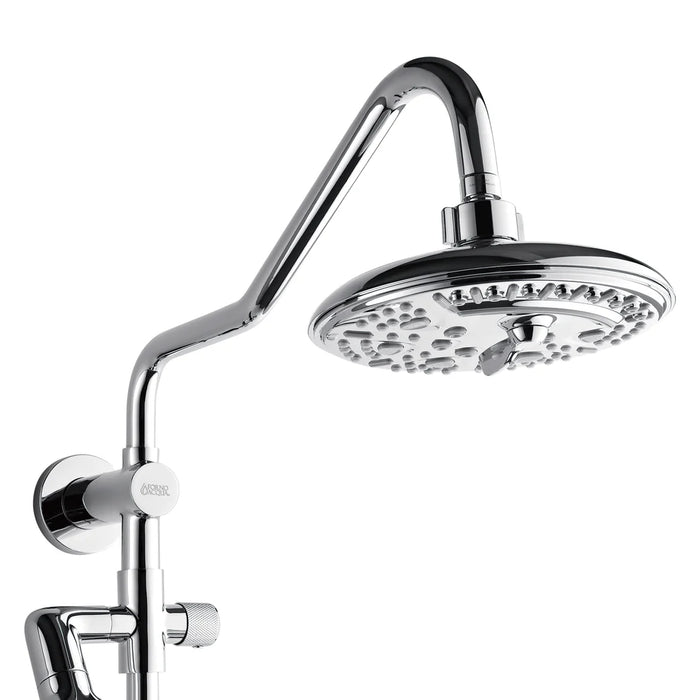 Forno Acqua AcquaFALL Shower, Overhead Rainfall Shower, Handheld Shower Head SCW2CP-C8