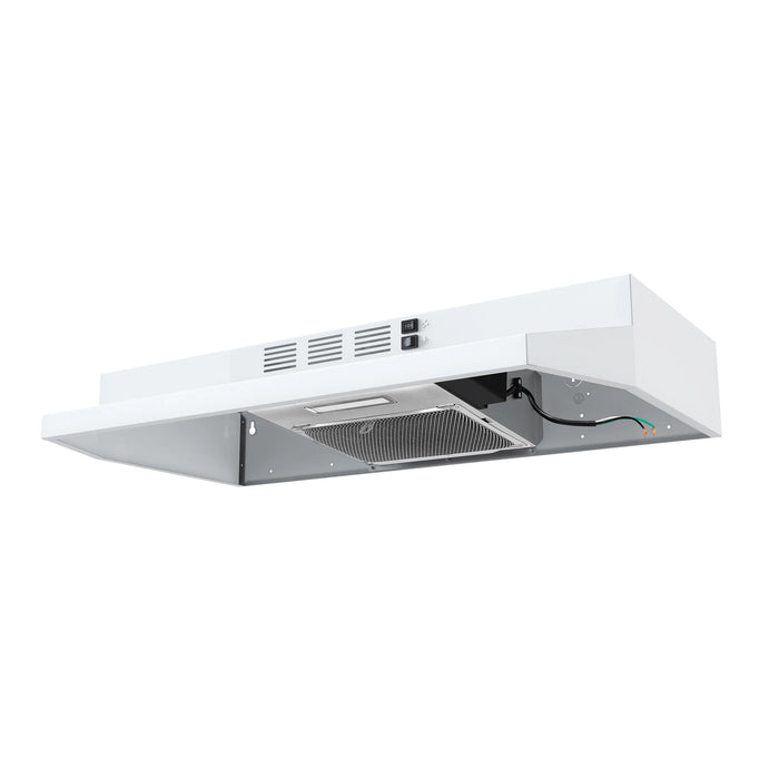 Forno 30" 200 CFM Compact Under Cabinet White, FRHUC5200-30WHT