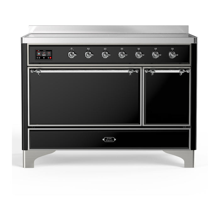 ILVE 48"Majestic III Induction Range, UMIB48QNR3 — UMIB48QNR3AWB