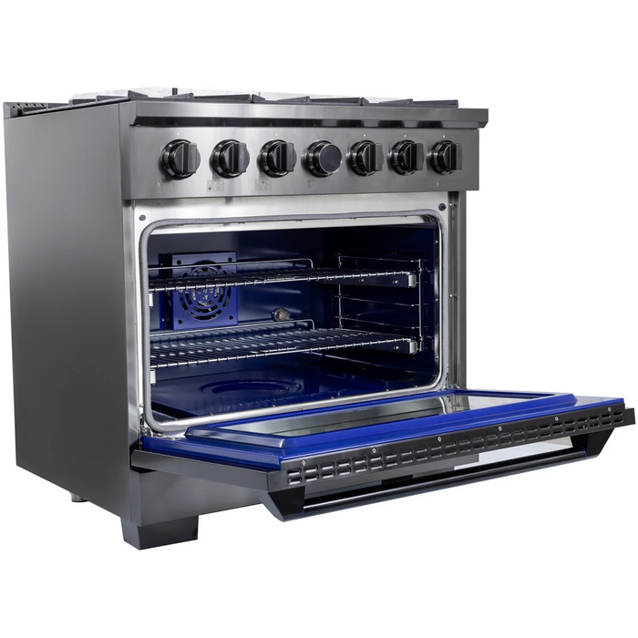Kucht 36" Freestanding Dual Fuel Range KXD36-TT