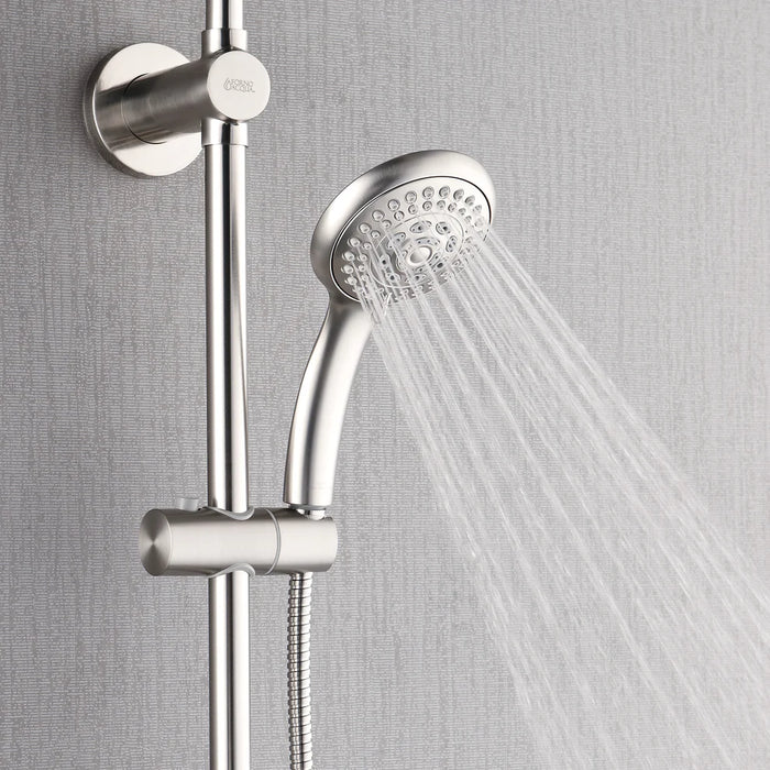 Forno Acqua AcquaSPA Retrofit Shower, Overhead Rainfall, Shower Head SC32BN-C2