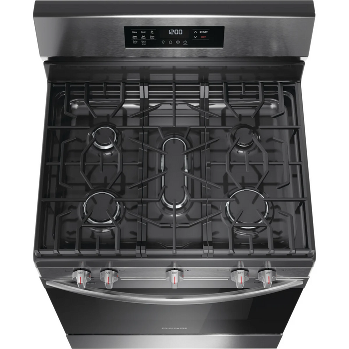 Frigidaire 30" Freestanding Gas Range FCRG3083AS