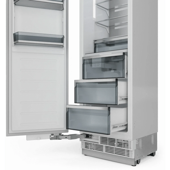 THOR Kitchen X-Series 24" Panel Ready Built-In Freezer XRF24CFZ-SS