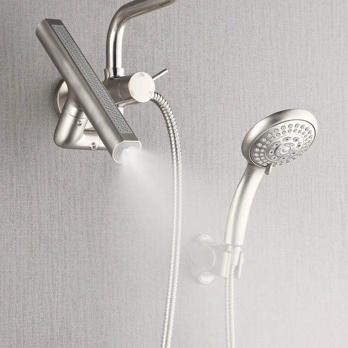 Forno Acqua AcquaFALL Mini Shower Head, Overhead Rainfall Shower SMW2BN-C2