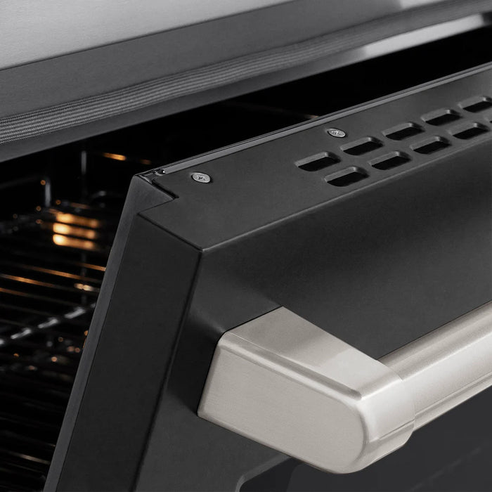 ZLINE Paramount Induction Range, Cooktop, Electric Convection Oven, Satin Stainless Steel SINRS-BLM