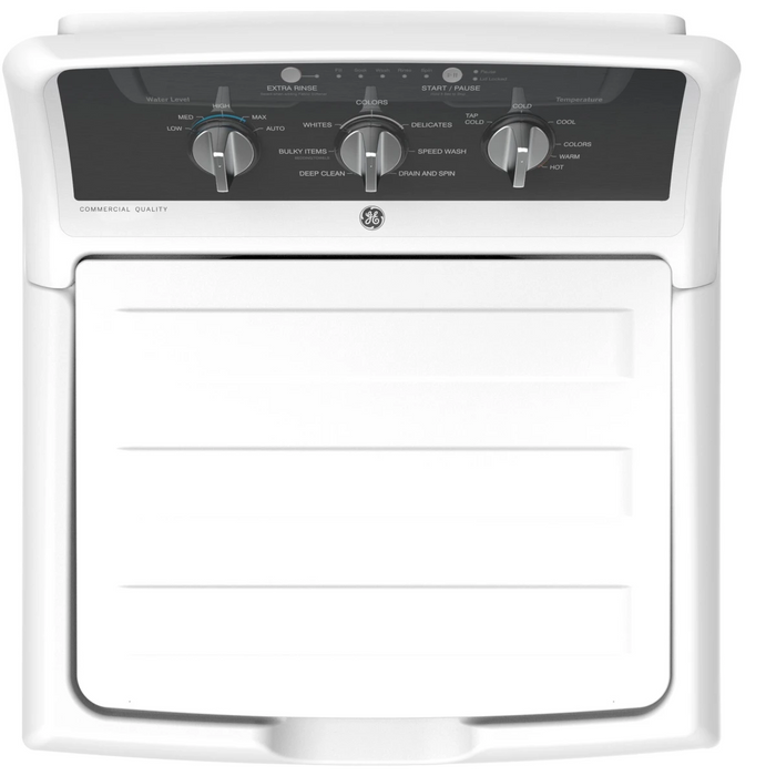 GE 27" Top Load Washer, GTW525ACWWB