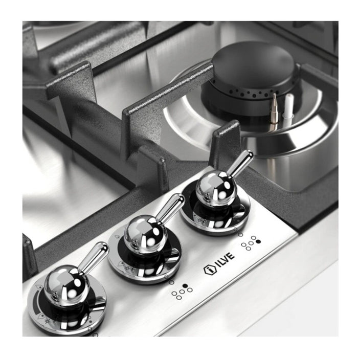 ILVE Nostalgie II 30" Built-In Gas Cooktop UHCPT75NSSC