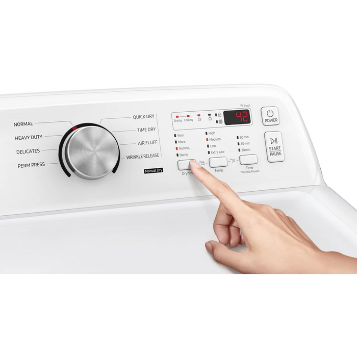 Samsung 27" Electric Dryer DVE45T3200W