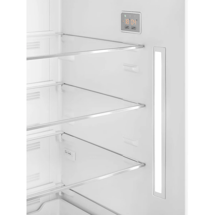 SMEG 28" Freestanding Bottom Mount Refrigerator, FAB38URRD