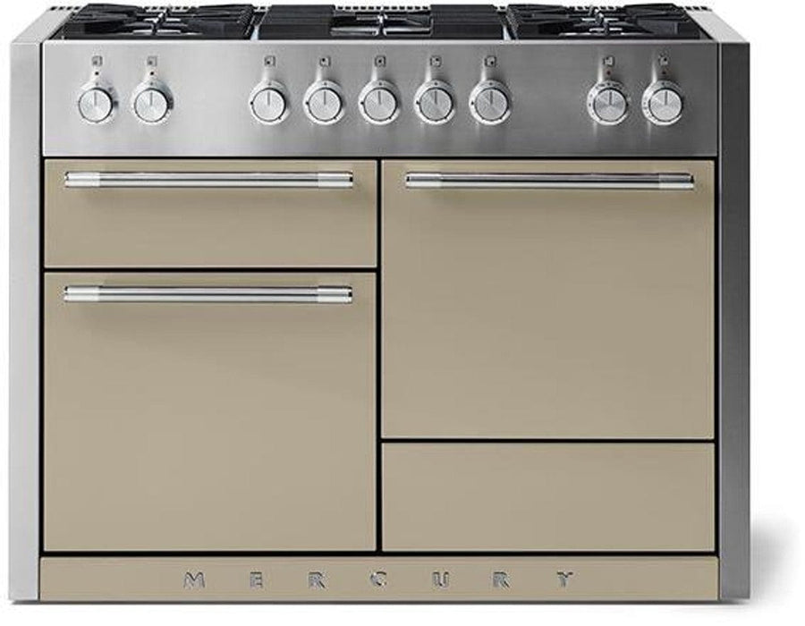 AGA Mercury 48" Dual Fuel 3 Oven Range - Fawn AMC48DFFWN