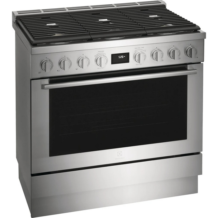 Electrolux 36" Freestanding Dual Fuel Range ECFD3668AS