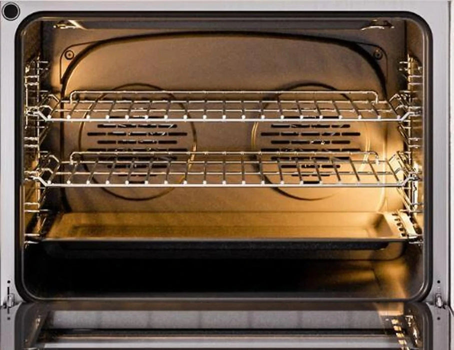 ILVE 30"Professional Plus Dual Fuel Range, Stainless Steel UP30WMPSS