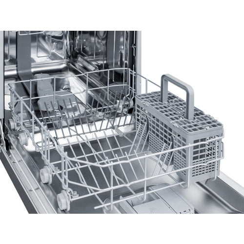 Summit 18" Wide Built-In Dishwasher DW18SS4ADA