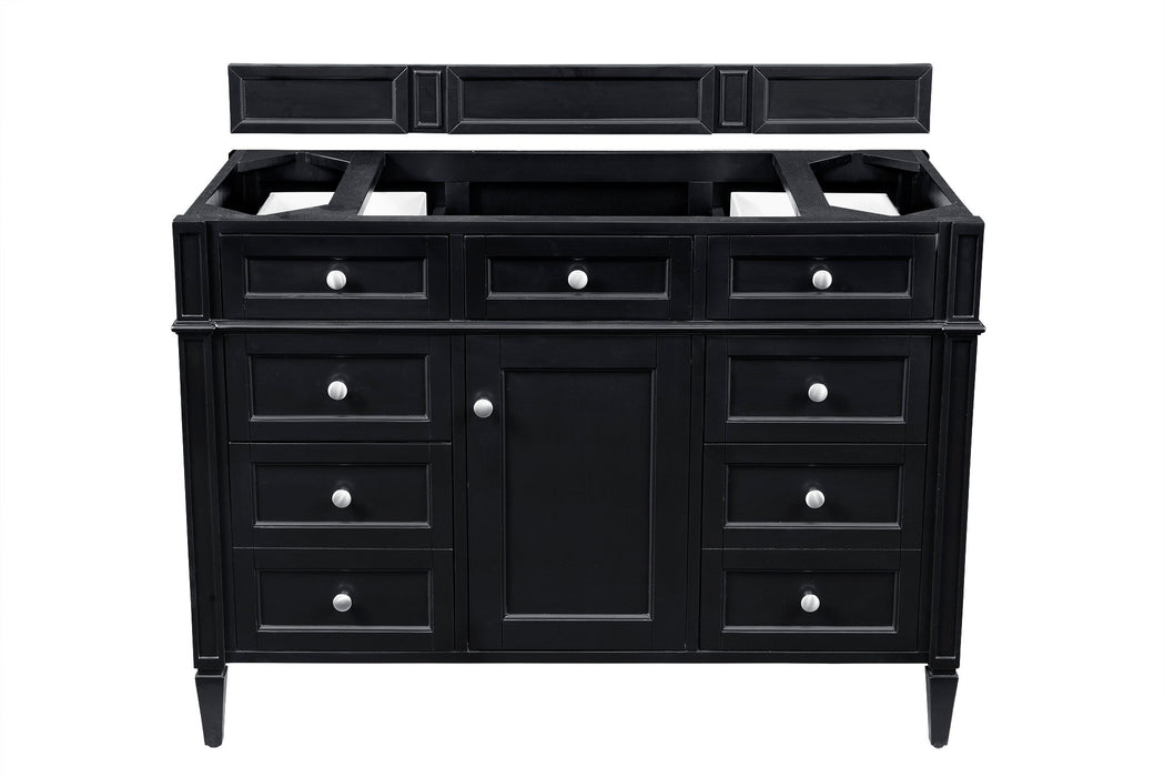 James Martin Brittany 48" Single Bathroom Vanity, Black Onyx