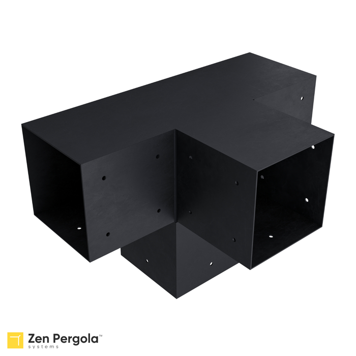 Pergola 4-Arm Post Bracket (for 6x6 Wood Posts)