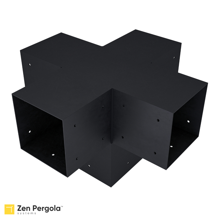 Pergola 5-Arm Post Bracket (for 6x6 Wood Posts)
