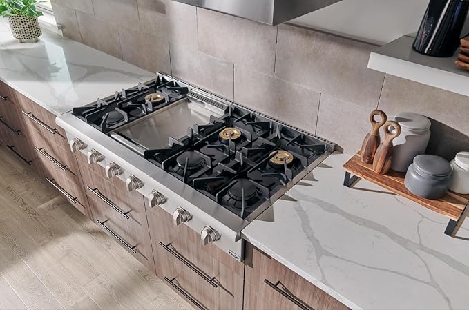 THOR Professional 36" - 6 Burner Rangetop in Stainless Steel, HRT3618U