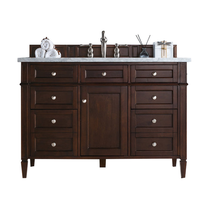 James Martin Brittany 48" Single Bathroom Vanity, Burnished Mahogany