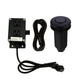 Dual Outlet Matte Black Garbage Disposal Kitchen Air Switch Kit — AK79001B-MB