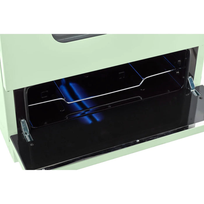 UNIQUE 30" Classic Retro Offgrid Range, Large Power burner, UGP-30CR OF2 LG
