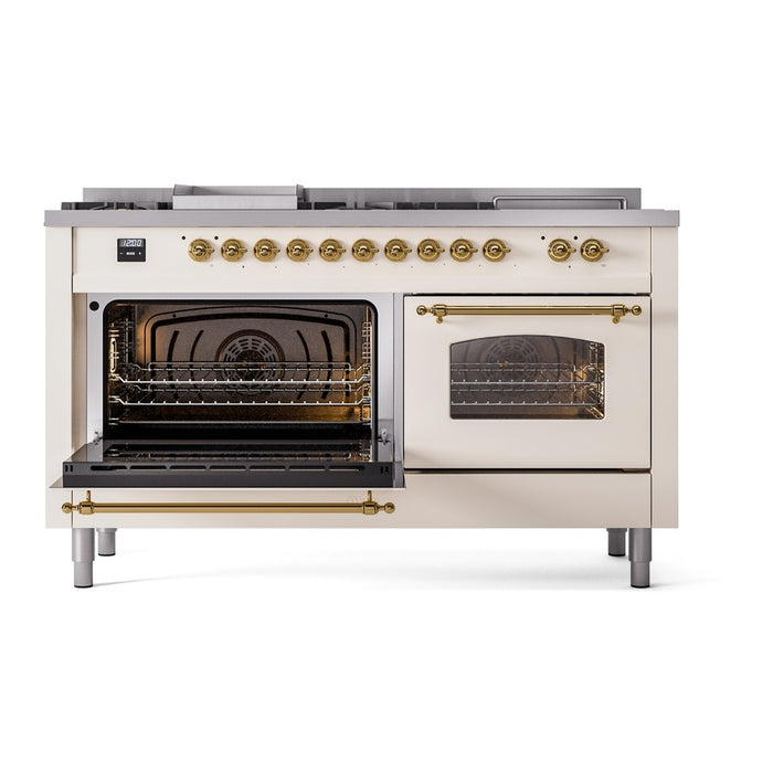 ILVE Nostalgie II 60" Dual Fuel UP60FSNMPAW