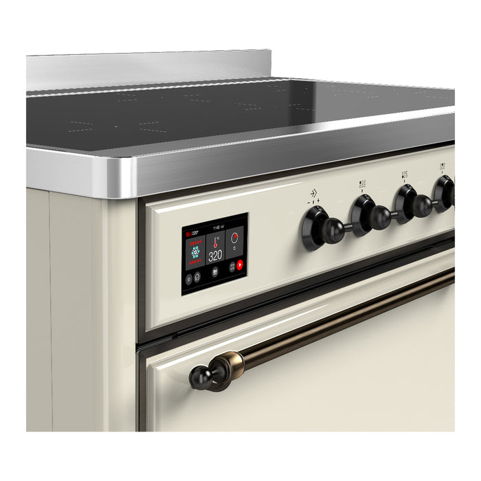 ILVE 48"Majestic III Induction Range, UMIB48QNR3 — UMIB48QNR3AWB