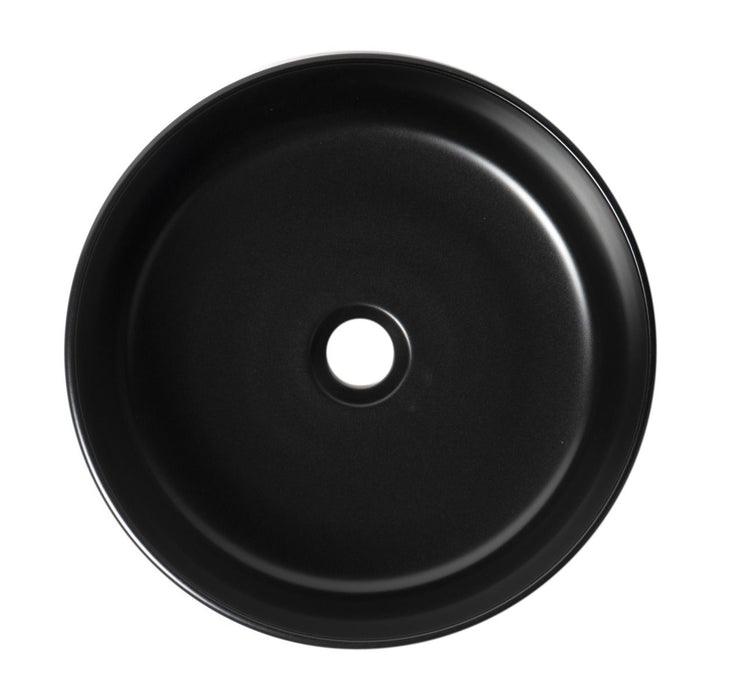 ALFI brand 15" Round Above Mount Ceramic Sink ABC907