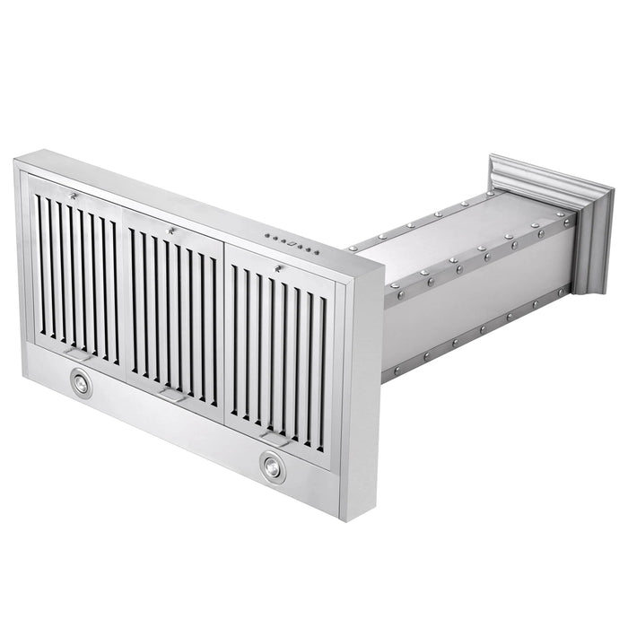 ZLINE 36" Designer Series Stainless Island Range Hood, KB2i-4SSXS-36